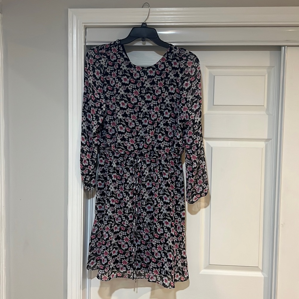 New Banana Republic Floral Dress SZ Lg Petites